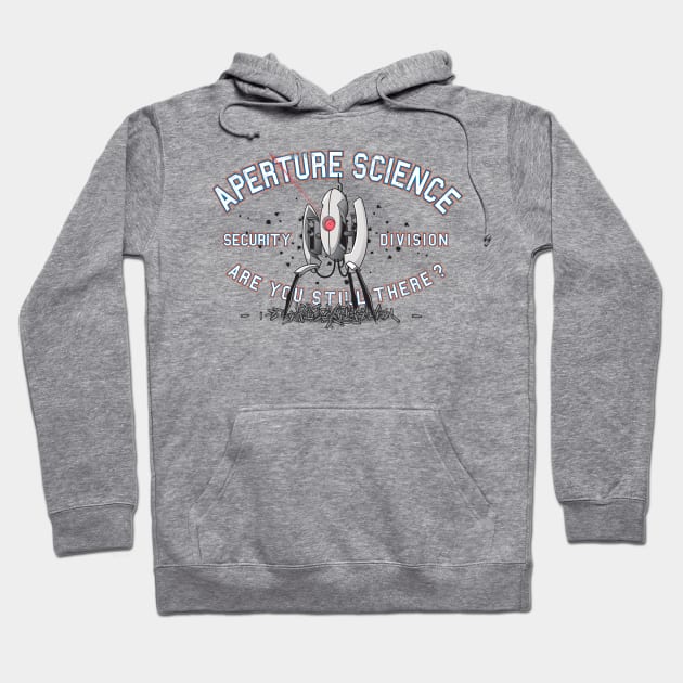 Aperture Science Security Division Hoodie by scumbugg